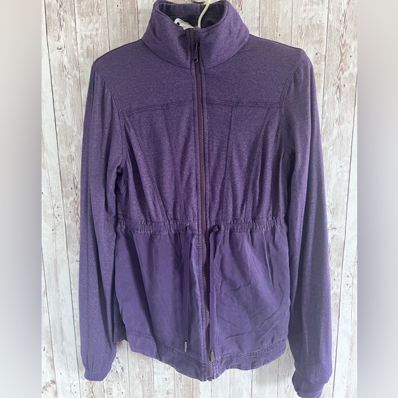 Lululemon Reversible Jacket Concord Grape Size 6 - Picture 1 of 6
